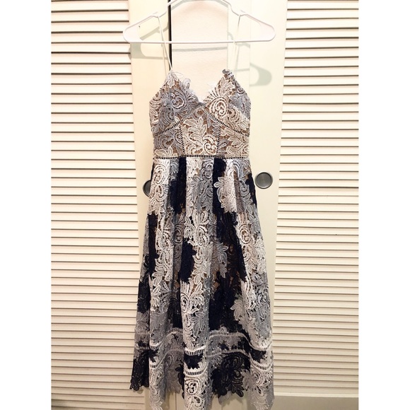 Self-Portrait Dresses & Skirts - SOLD Self Portrait Camellias Lace Midi Dress